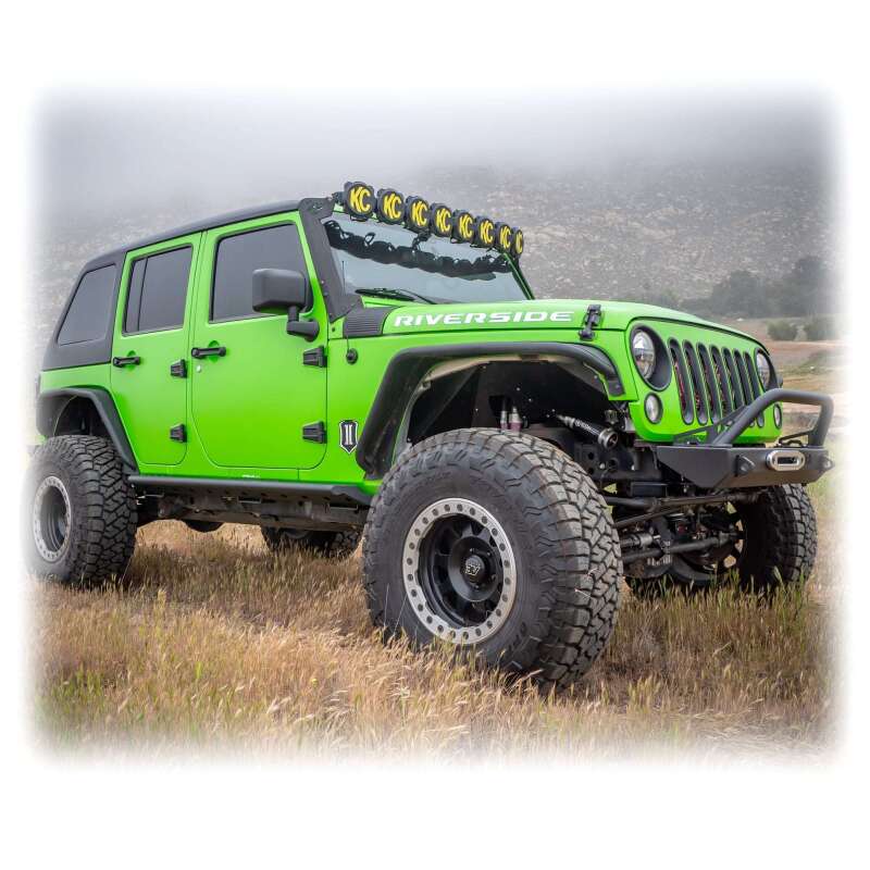 Turn Offroad 07-18 Jeep JK 4 Door Fastback Hardtop 1 Piece Primer White