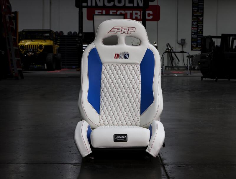 PRP EnduroCrawl Reclining Suspension Seat - Black/Teal Tweed - Passenger
