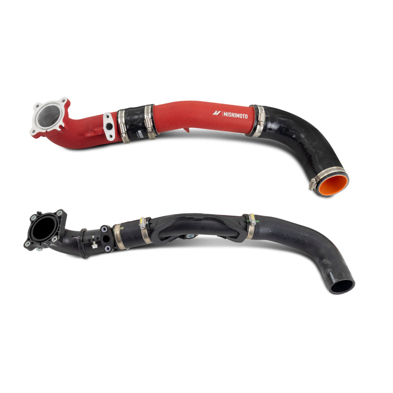 Mishimoto 2023+ Toyota GR Corolla Intercooler Pipe Kit - Wrinkle Red