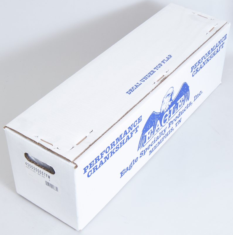 Eagle Chevrolet 350 3.500in Stroke Forged 4340 Featherweight Steel Crankshaft