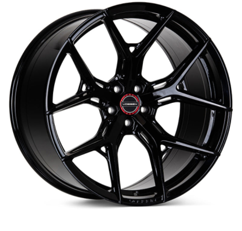 Vossen HF5 - 20x9 - ET+1 - 5x127 - 78.1 - DEEP - GB - GLOSS BLACK