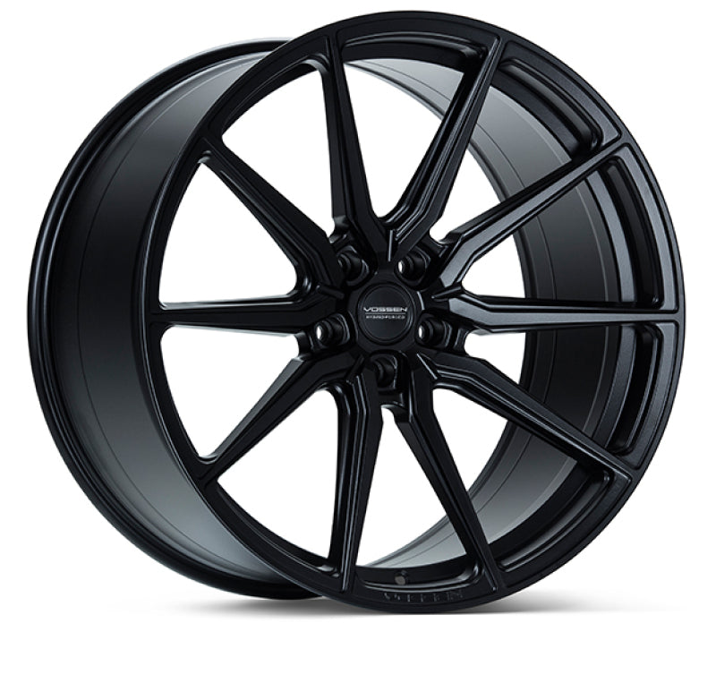 Vossen HF3 - 19x9 / ET15 / 5x120 / 72.56 - Deep - SATIN BLACK