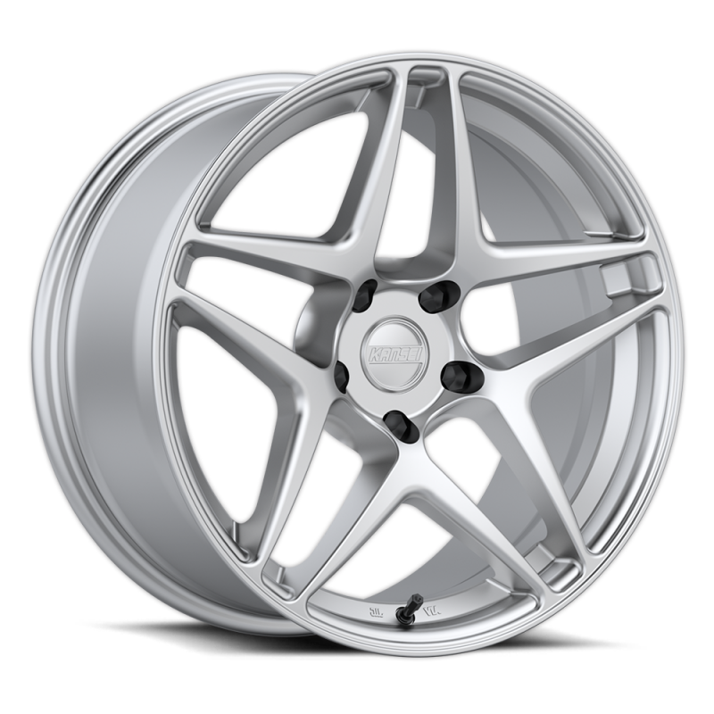 Kansei K15H Astro 18x8.5in / 5x120 BP / 35mm Offset / 72.6mm Bore - Hyper Silver