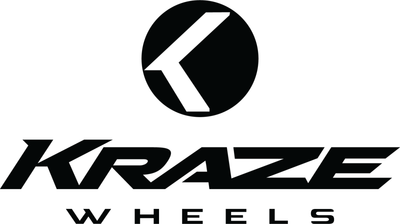 Kraze KR193 Turismo 17x8 / 5x108 BP / 38mm Offset / 63.5mm Hub Gloss Black Wheel
