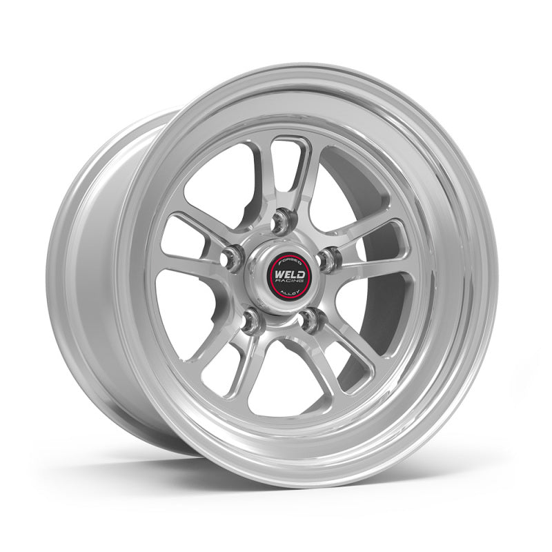 Weld S70 RT-S 15x10in / 5x120 BP / 7.5in. BS - Polished Center - Polished Shell Wheel