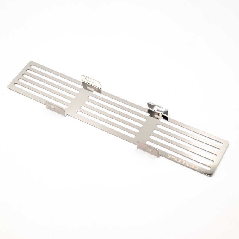 Putco 23-24 Ford F250/F350 Super Duty Bar Design Bumper Grille Inserts - Polished SS