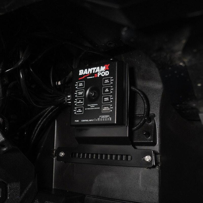 sPOD 2022+ Polaris RZR Pro R BantamX Switch Panel Kit - Amber
