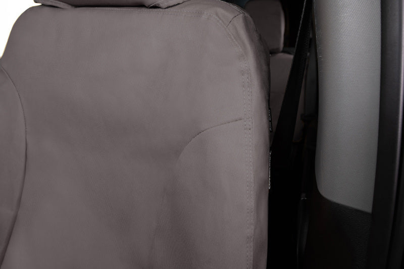 Covercraft 15-21 Ford Transit Polycotton SeatSaver Custom Third Row Seat Covers-Misty Grey
