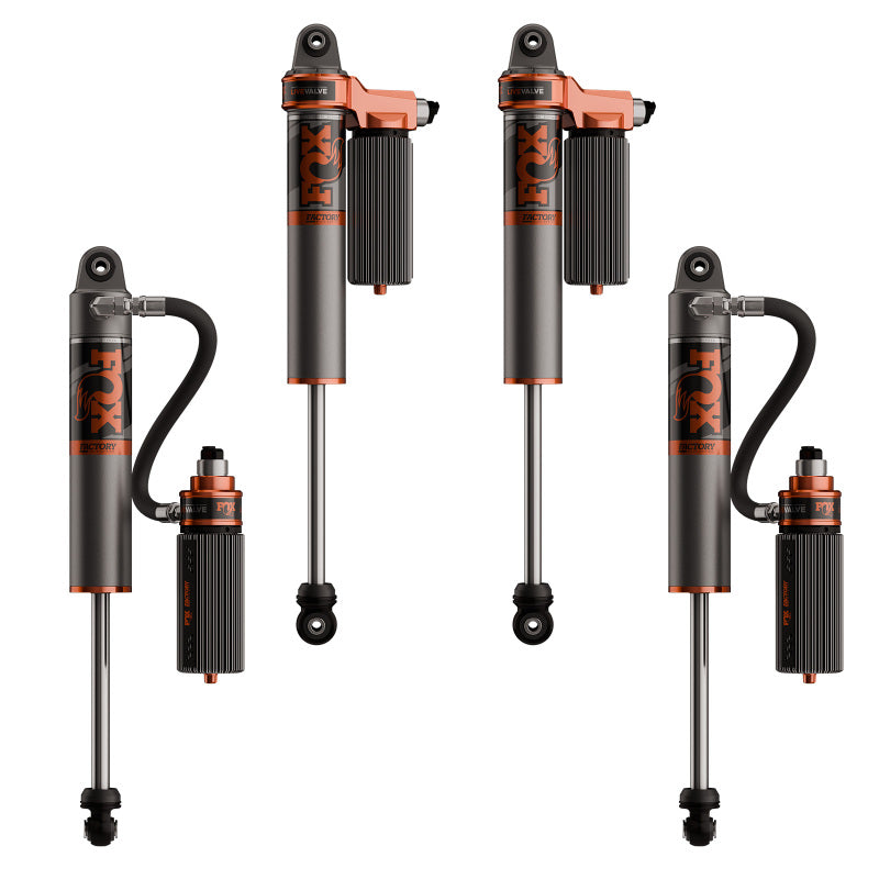 Fox 2020+ Jeep Gladiator JT 3.0 Factory Race Live Valve Coilover Kit - 3.5-4.5in Lift