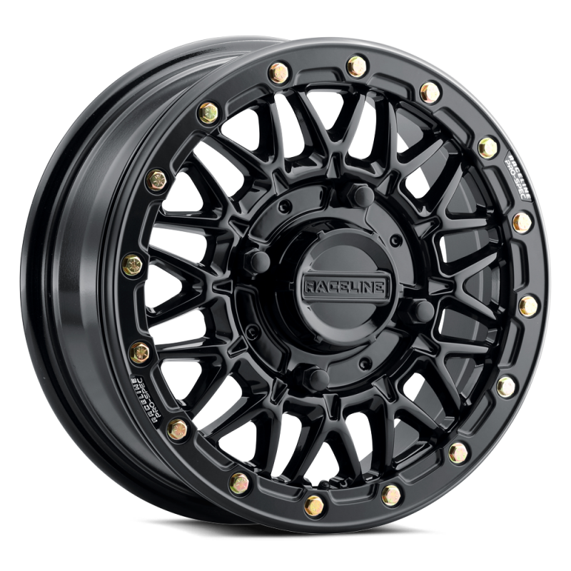 Raceline A15 Omega 15x6in / 4x156 BP / 40mm Offset / 132.5mm Bore - Gloss Black
