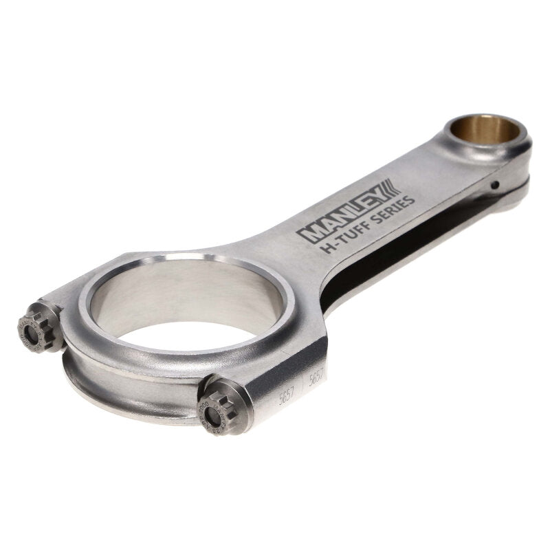 Manley 03-05 Mitsubishi Evolution VIII 2.0L 4G63 H-Beam Single Connecting Rod - 6.142in Length