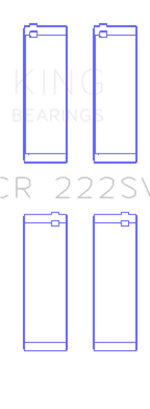 King Engine Bearings BMW N55B30A Rod Bearings - Size STD (2 Pair)