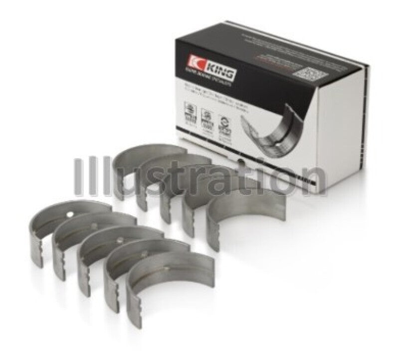 King Engine Bearings GM 6.6L V8 Duramax Turbo Diesel L5P Late (OSOD) Main Bearing Set - Size +0.50mm