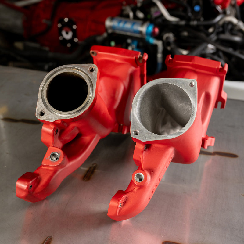 Wehrli 11-16 Chevrolet 6.6L LML Duramax High Flow Y-Bridge Kit - Fine Texture Black