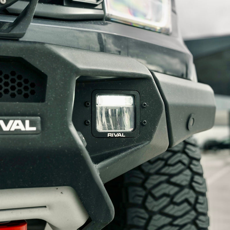RIVAL 24-26 Ford Ranger Raptor Front Aluminum Bumper w/Winch Mount and Recovery Points