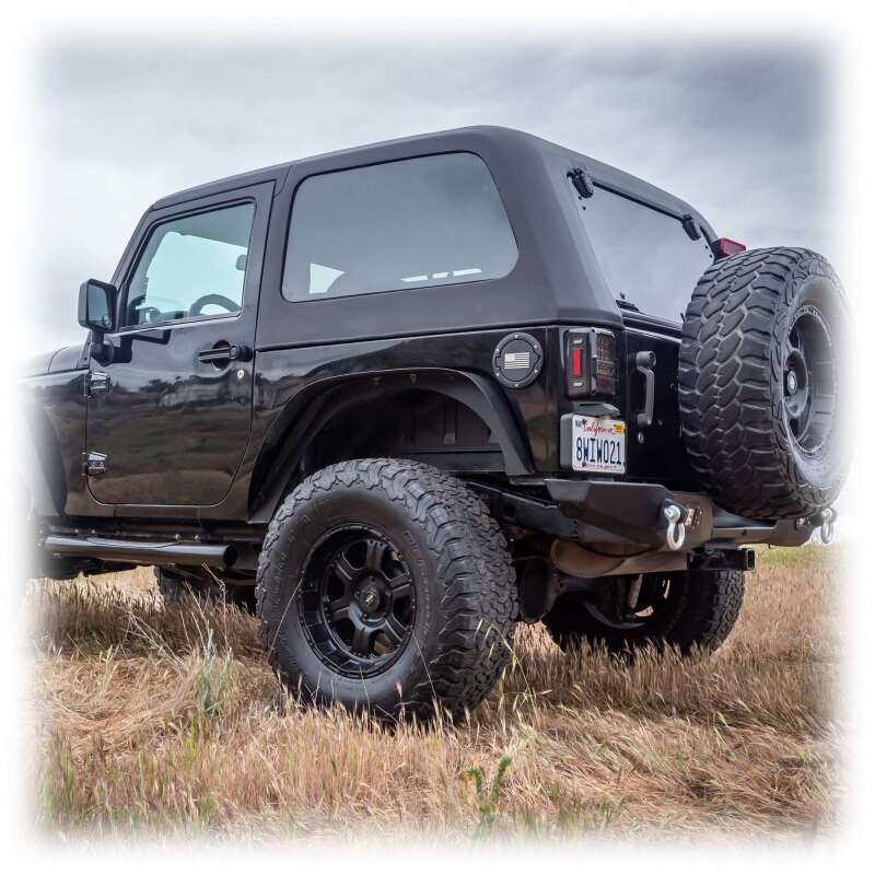 Turn Offroad 2007-2018 Jeep JK 2 Door Fastback Hardtop 2 Piece Primer (Paintable)