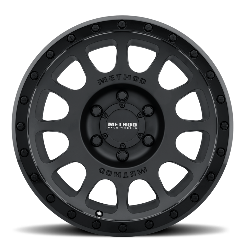 Method MR305 NV 20x9 18mm Offset 8x6.5 130.81mm CB Double Black Wheel