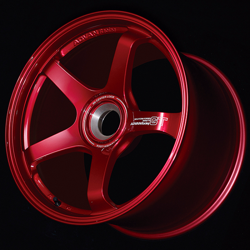 Advan GT for Porsche 19x12.0 / +47 Offset / CL-CL / Racing Candy Red