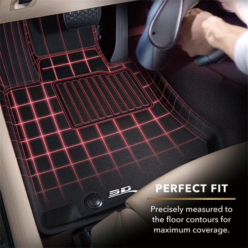3D MAXpider 06-13 Lexus IS250 / 350 / ISF RWD Kagu Black Full Set