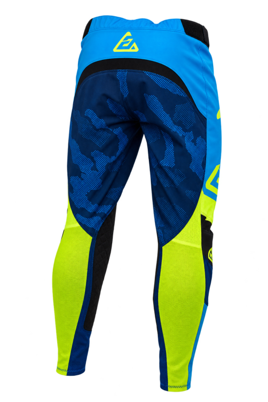 Answer LE Elite Camo Pants Cyan/Hyper Acid/Black Size - 32