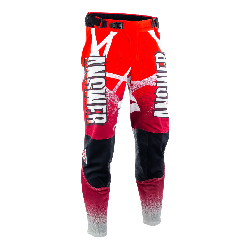 Answer 26 LE Elite Chaos Artifacts Pants 50 Years Dark Red/Red/White Size - 28