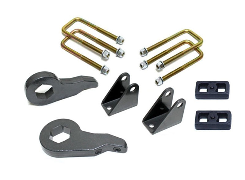 MaxTrac 01-10 GM 1500HD/2500HD/3500HD 2WD/4WD 8 Lug 2.5in/1in Torsion Key Lift Kit