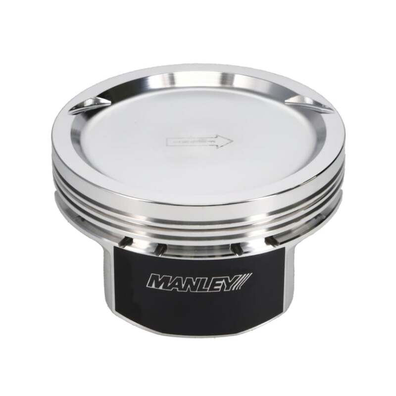 Manley Chevy LS Series 4.001in Bore 1.115in CH -29.00 CC Dish Platinum Series Pistons - Set of 8