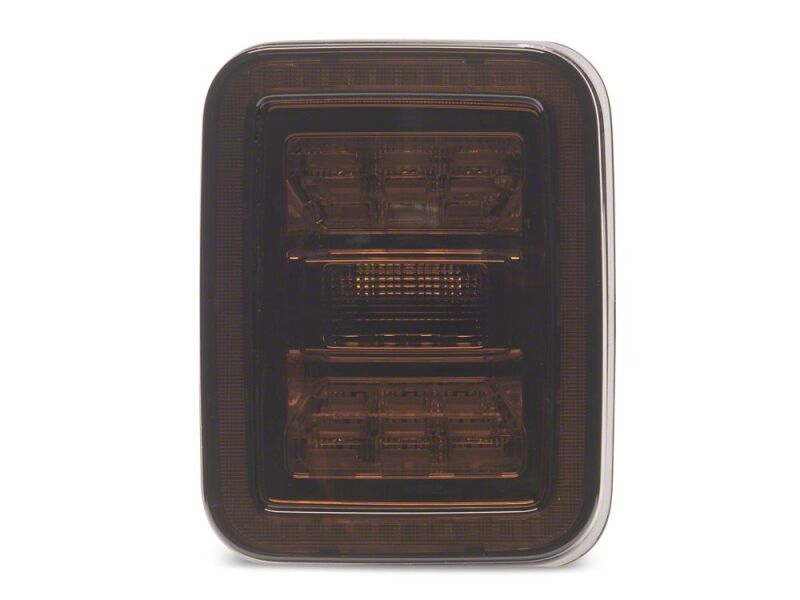 Raxiom 20-26 Jeep Gladiator JT Axial Series LED Tail Lights- Black Housing- Smoked Lens