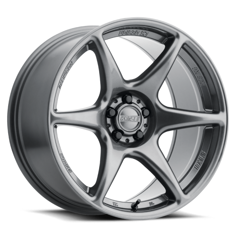 Kansei K11G Tandem 18x9in / 5x114.3 BP / 12mm Offset / 73.1mm Bore - Gunmetal Wheel