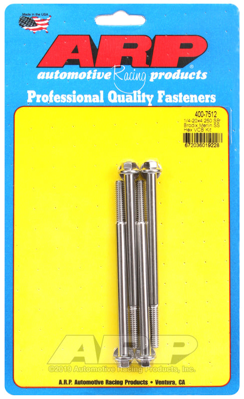 ARP Merlin block, Brodix head SB hex valve cover bolt kit