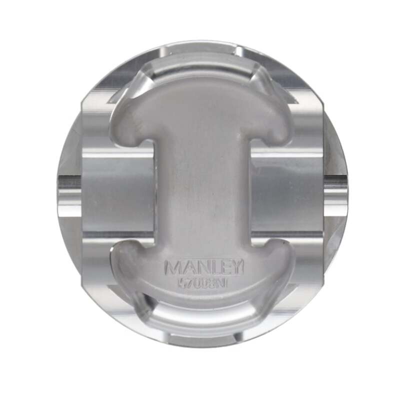 Manley Ford 3.7L DOHC Cyclone V6 Piston Set - 3.780in Bore 1.239in CH, 2.00 CC