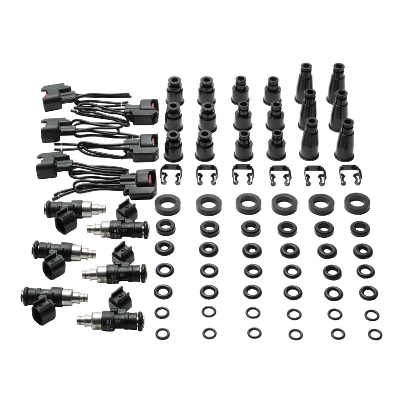 DeatschWerks Universal 6 Cylinder Import Injector Kit - Set of Six 750cc Injectors