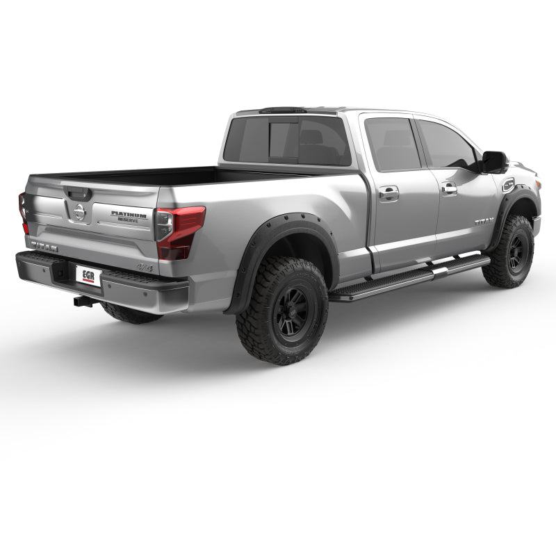 EGR Baseline Series Bolt On Look Fender Flares for 16-24 Nissan Titan XD