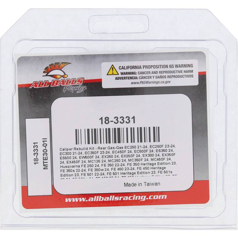 All Balls Racing 21-24 Gas-Gas EC250/21-24 EC300 Caliper Rebuild Kit - Rear