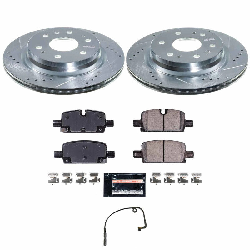 Power Stop 23-24 Chevrolet Colorado Rear Z23 Evolution Brake Kit