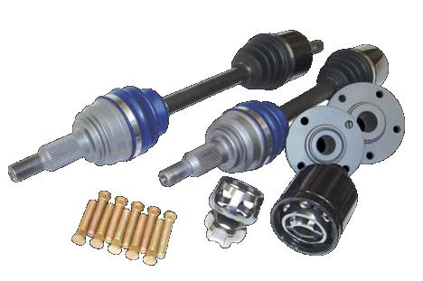 DSS Honda Civic / CRX EF K-Series 850HP Level 5.9 Axle/Hub Kit KF56