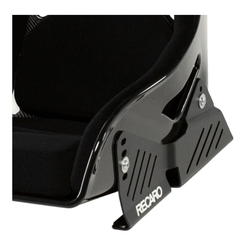 RECARO 078.01.1B21 Race Seat Podium CF Left Side (ABE / FIA), Black Velour, Size M: Photo-1
