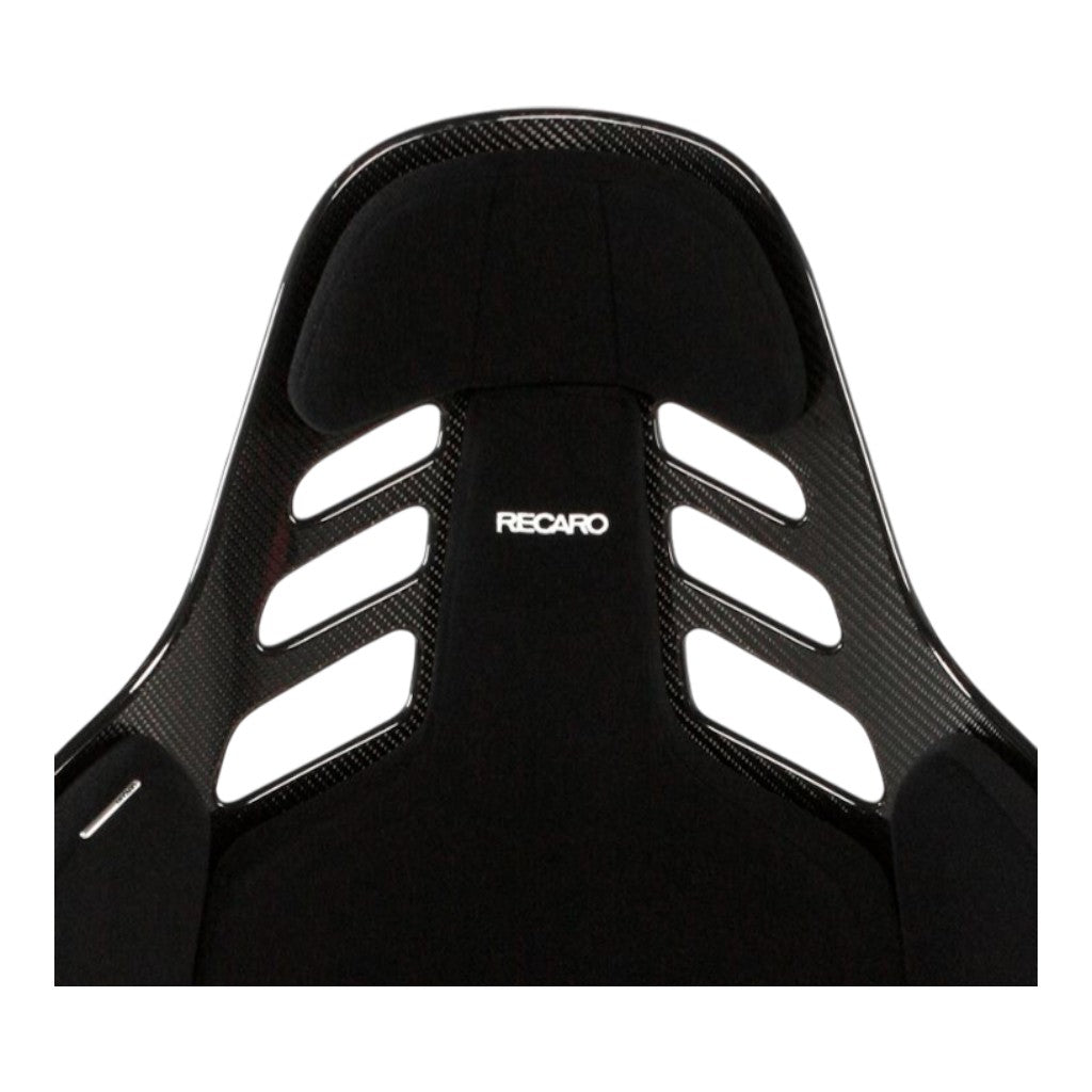 RECARO 078.02.1B21 Race Seat Podium CF Left Side (ABE / FIA 8855-1999), Black Velour, Size L Photo-2