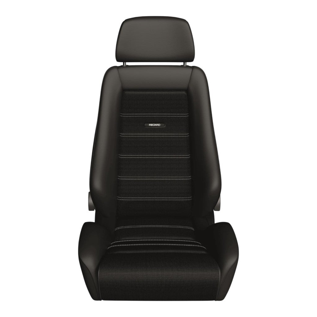 RECARO 088.00.0B27 Seat Classic LX, Leather Black / Corduroy Photo-1