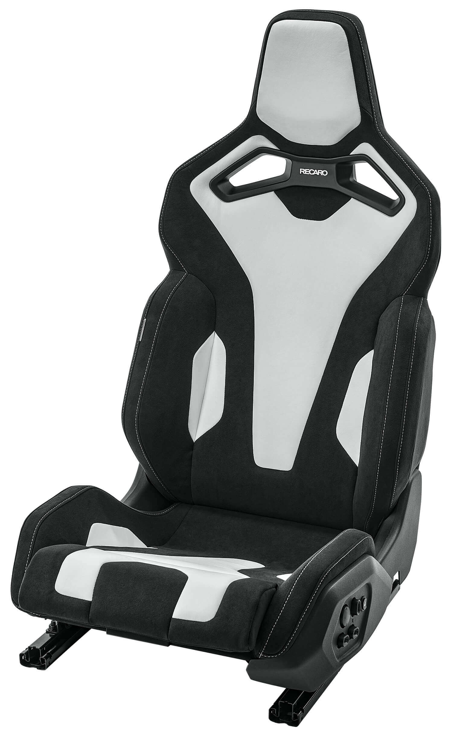 RECARO 653.000.1B49 Left Seat Sport C, 5 Doors, Leather White/Dinamica Black Photo-0