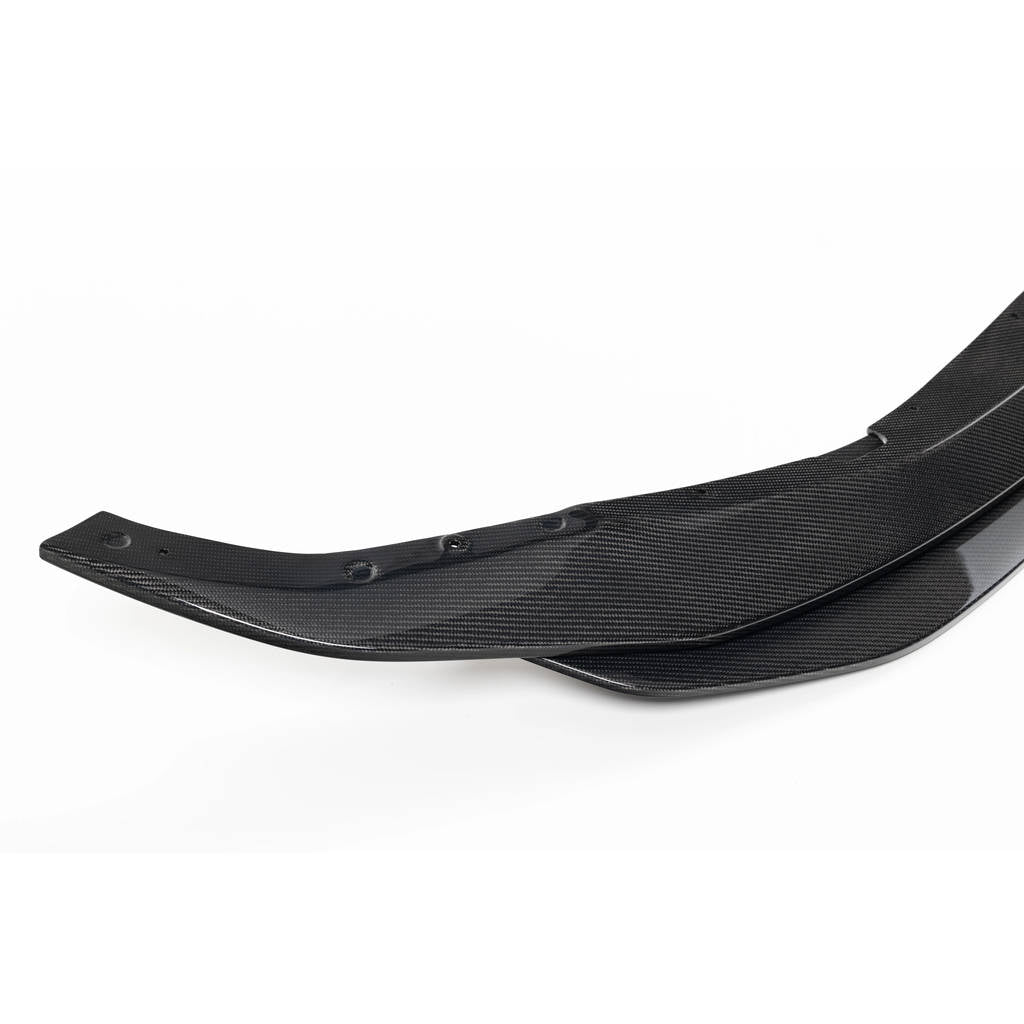 TEAM SCHIRMER EX-FR-G87 Adjustable Carbon Front Splitter GT for BMW M2 (G87) Photo-2