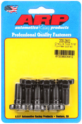 ARP 200-2802 Flywheel Bolt Kit for Chevy & Ford. 6 pieces Photo-1 