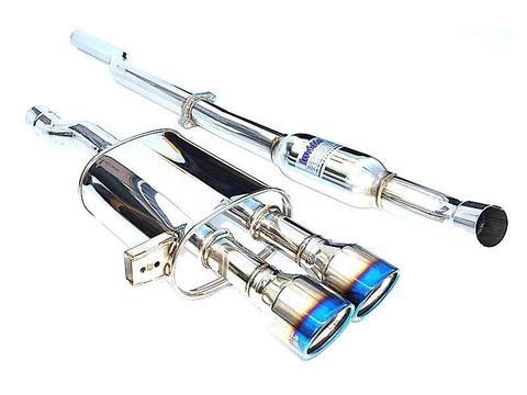 INVIDIA HS13FFSQ32OT Q300 Catback exhaust 76mm for FORD FOCUS ST 2013+ (ROLLED OVAL TI TIP) Photo-1 