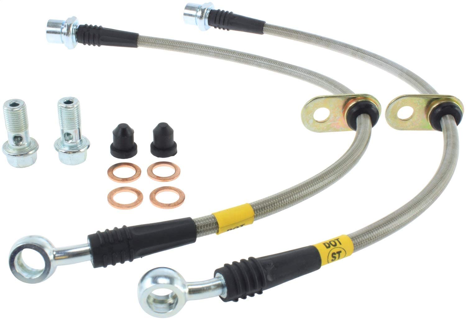 STOPTECH 950.40011 Front Stainless Steel Brake Line Kit ACURA/HONDA Civic/CSX/ILX 2006-2015 Photo-1 