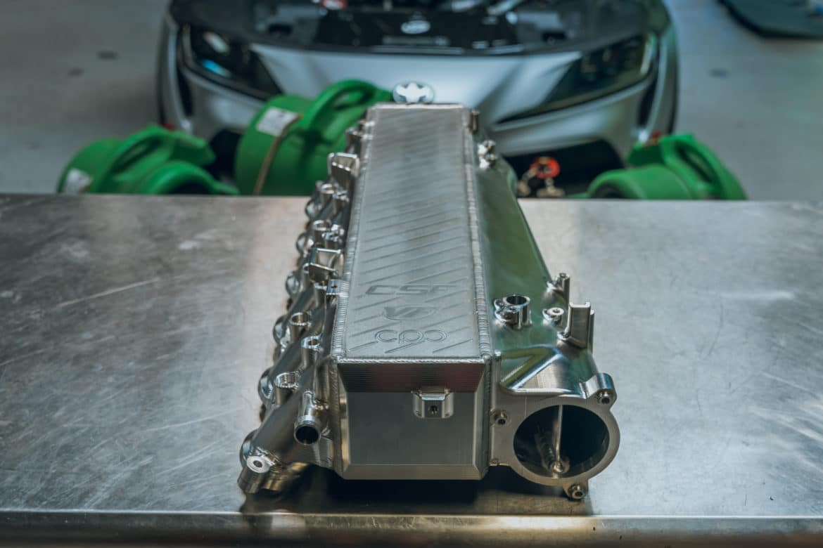 CSF 8200 Charge-Air Cooler Manifold B58 engine TOYOTA GR Supra 3.0L (A91)/ BMW Z4 M40i (G29) Photo-2 