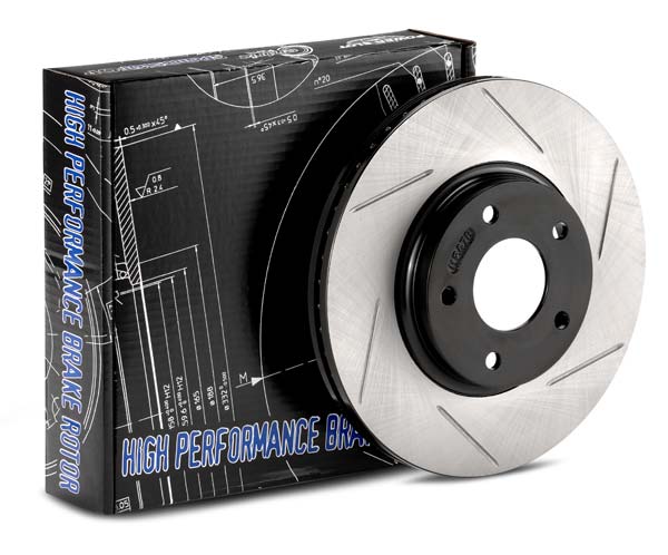 STOPTECH 126.40055SL Rear StopTech Sport Slotted Rotor Left ACURA/HONDA Accord/TSX 2003-2008 Photo-1 