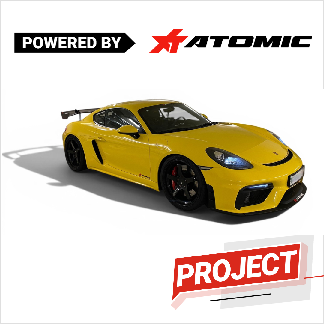 Porsche 718 Cayman GT4 (982): Surgical Track Engineering by ATOMIC-SHOP