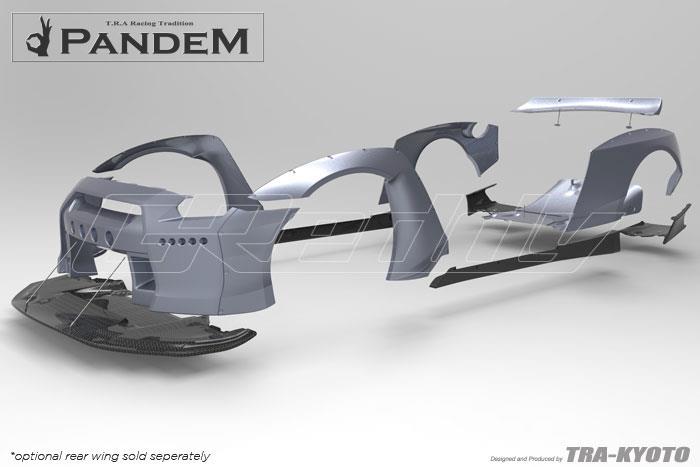GReddy Nissan R35 Pandem Wide Body V2 Rear Fenders