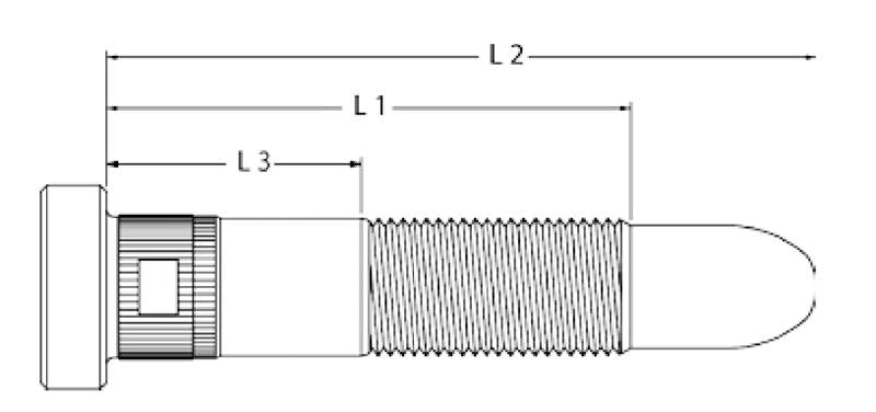 ARP 5/8-18 X 3.80 wheel stud kit