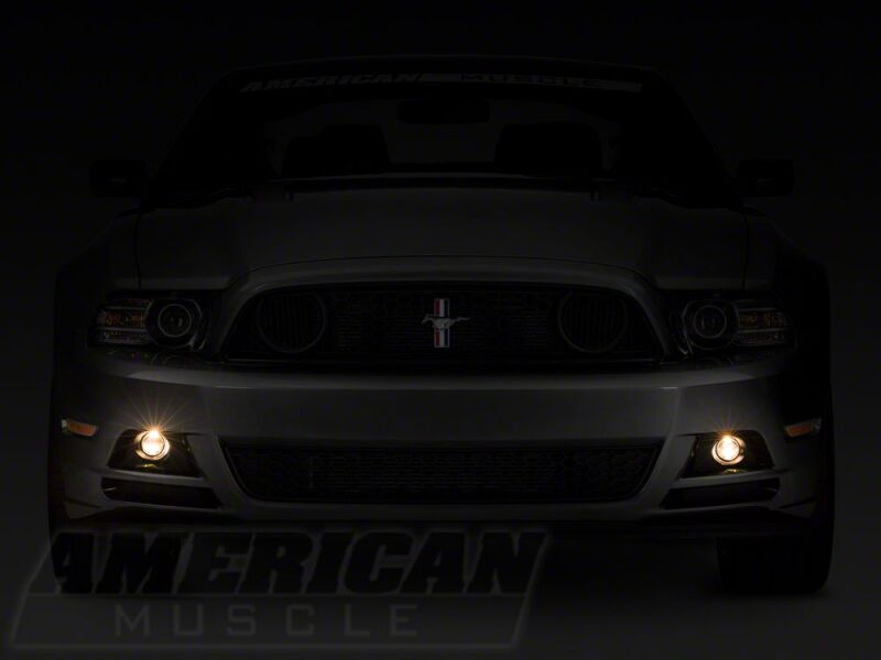Raxiom 13-14 Ford Mustang GT Lower Valance Fog Lights